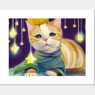 cat  prince Posters and Art